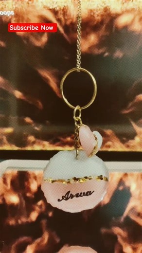 Amazing Resin Keychain Making 🔥 | Personalized Name Keychain DIY