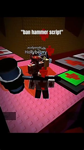 "Ban Hammer Script"🗿#roblox #editz #script #banhammer