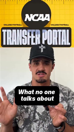 Allen Ortiz on Instagram: "What are your thoughts on the transfer portal?🤔 #collegefootball #transfer #transferportal #cfb #fyp"