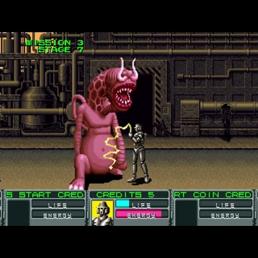 Alien Storm Arcade – Alien Busters Strike Back! 👽⚡ #shorts