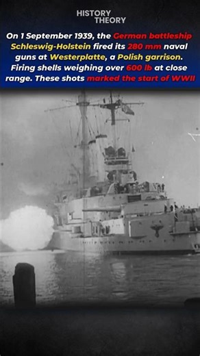 The Ship That Fired The First Shot of WWII