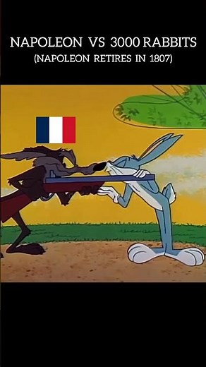 NAPOLEÓN VS CONEJOS #divertido #memes #chistes #comedia #risas #gracioso #historia
