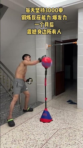 Boxing Ball Workout for Fitness & Skill Enhancement