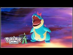 Croconaw Evolve into Feraligatr Pokemon Legends Z-A