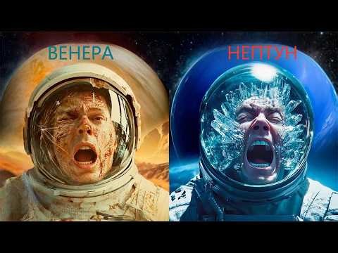 КАКОВА БЫЛА БЫ СМЕРТЬ НА КАЖДОЙ ПЛАНЕТЕ СОЛНЕЧНОЙ СИСТЕМЫ