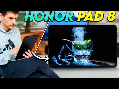 La TABLET con 8 ALTAVOCES y 12" 2K | Honor PAD 8 ¿rival de XIAOMI?