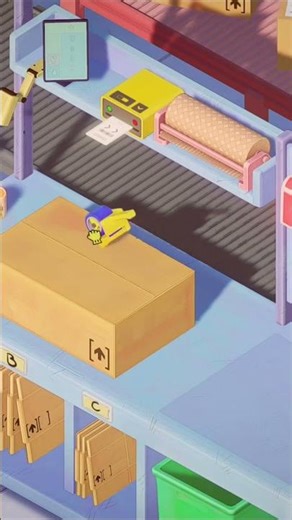 Package Life Gameplay short #cozygaming #packinglife