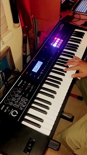 Live Beat Making Roland Juno DS