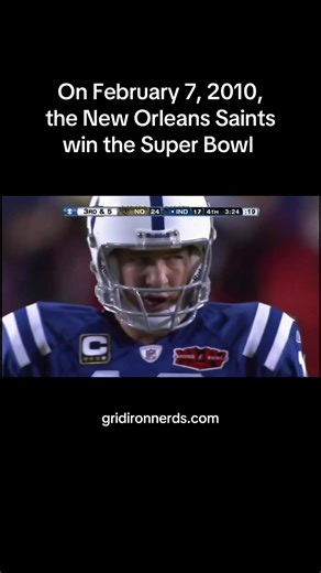 New Orleans Saints Super Bowl XLIV Victory Overview