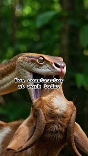 Boa constructor at work. #viral #trend #trending