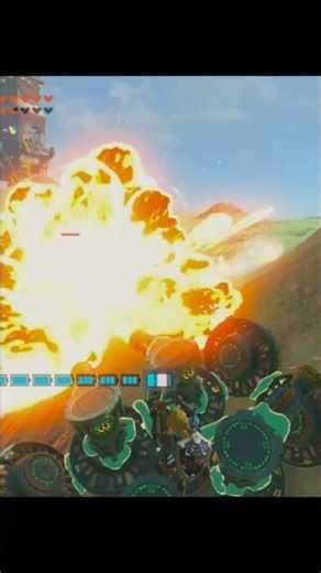 The Rocket Launcher in Zelda Tears of the Kingdom #zelda #shorts #zeldatearsofthekingdom #viral