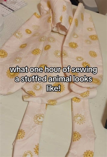 Sewing a Stuffed Animal in One Hour