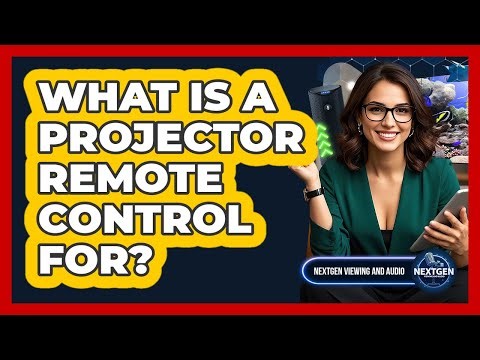 What Is A Projector Remote Control For?