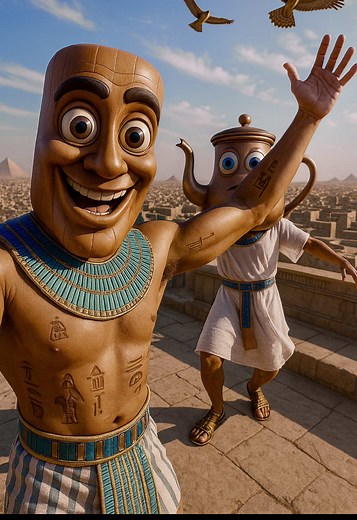 Brainrot Rap Party Tunes Inspired by Ancient Egypt