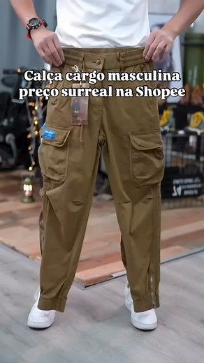 Calça masculina no preço Shopee! Da nem pra acreditar! | Home Decor