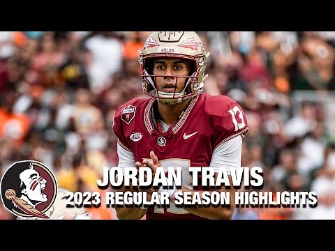 Jordan Travis 2023 Regular Season Highlights | Florida State QB