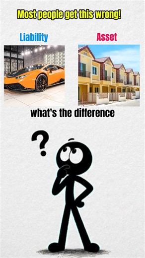 Liability vs Asset: What's the Difference? 💰 #shorts