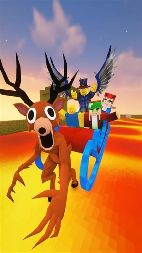 กับดักลาวามรณะ #minecraft #survival #escapetsunamiforbrainrots #survivelavaforbrainrots #sehar