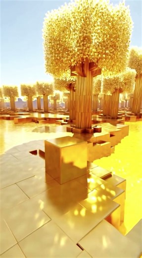 I Found the SECRET GOLD DIMENSION in Minecraft! 😱 (Part 1)