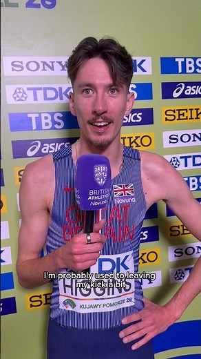 Jack Higgins is on the up, putting in a strong 1500m performance against the best in the world 📈