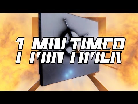 Bomb [FUSE COUNTDOWN] 💣 Blowing Open a Safe with a 1 Minute Countdown Timer