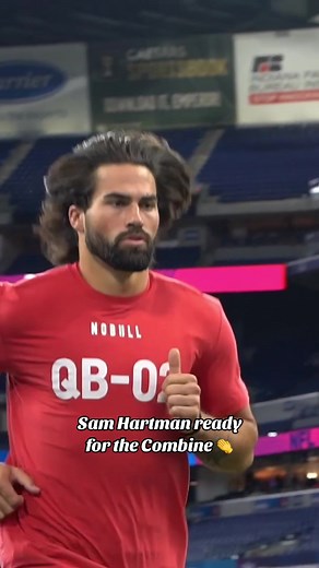 Sam Hartman Long Hair: NFL Combine Ready