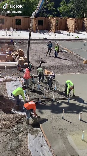 Construction Concrete Pouring Process Explained