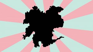 Download map of Santiago de Chile in chile with rotating background for free