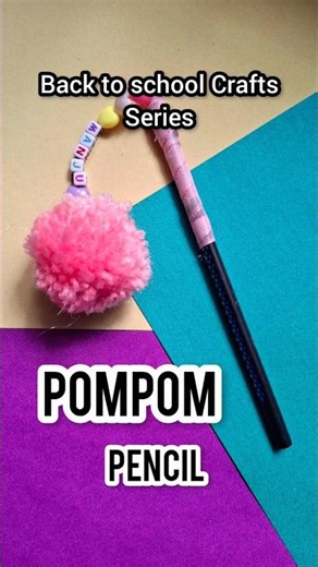 Aesthetic pencil ✏️ | pencil decoration ✨️| Back to school series 🏫 DIY 1