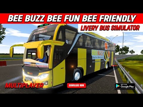 Bus Simulator X Multiplayer - Livery Bus BEE BUZZ BEE FUN BEE FRIENDLY [JB3]