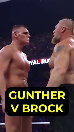 Gunther vs Brock Lesnar: The Match We All Want