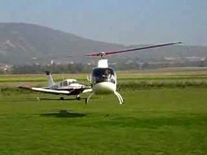 Walters Rotorway Exec 162F nice approach