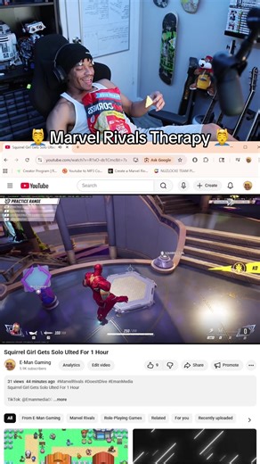 Marvel Rivals Therapy #marvel #marvelrivals #rivalscreate #streaming #fy