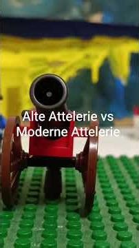 LEGO Alte Attelerie vs Moderne Attelerie