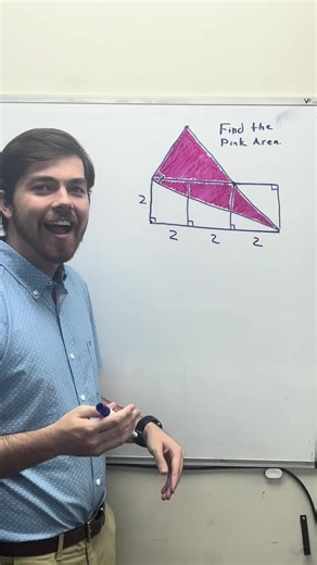 How would you find the area of this triangle? What approach would you use? #math #mathematics #numbers #tutor