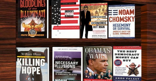 Library of books recovered from Osama Bin Laden's assassination