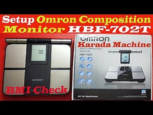 how to use omron karada scan machine use kaise kare body fat analyzer body composition monitor use
