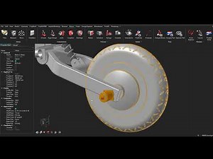 Multimotion dynamics of e-scooter swingarm by Altair inspire Software