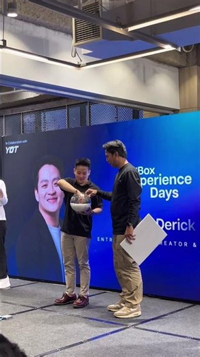 iBox Experience Days special with Theo Derick and Raymond Chin 🙌🏻