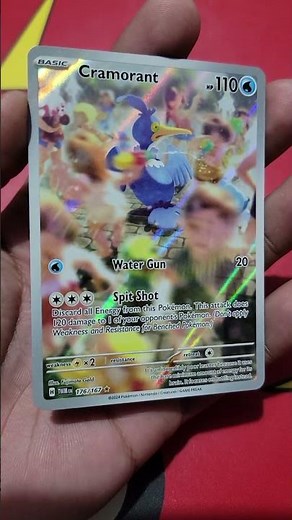 Cramorant #176 Pokemon Twilight Masquerade #twilightmasquerad #pokemon #cramorant #tarjetaspokemon