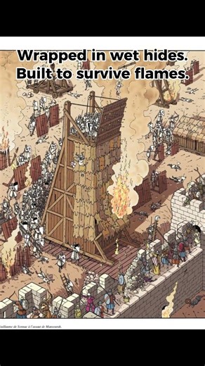 The 40-Meter War Machine Before Cannons | Siege Tower (Follow for War Evolution)