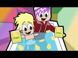 Roblox Baby Does Chips Bath Tub Challenge / Adventures of Baby Alan / Gamer Chad Plays