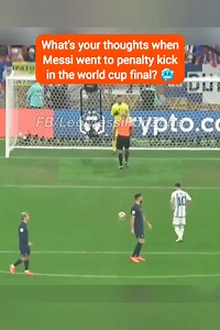 135K views · 4.4K reactions | A lucky fan filmed the moments when Lionel Messi went to take penalty kick at the World Cup final. 略 Absolute Cinema 朗 : (MunroDC) | LEO MESSI FAN ZONE | Facebook