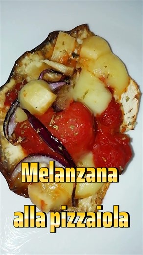 Melanzane alla pizzaiola al forno 🍆🧀il vero gusto siciliano (che sembra pizza🍕) #IscrivitiAlCanale🙏