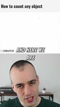 Count ANY Object with AI: From Scratch Guide & Two Counting Methods #shorts