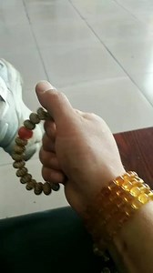 没事盘个串 南瓜型星月菩提#文玩手串
