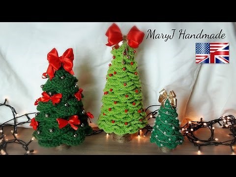 Crochet Christmas Tree | MARYJ HANDMADE