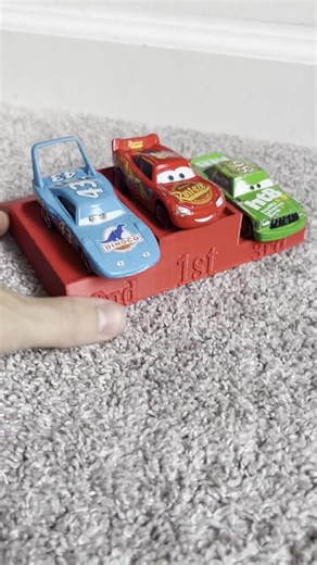3d Print - Disney Pixar Cars - Hot Wheels - Diecast Race Car Podium - Etsy