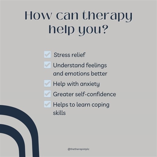 ✨ Therapy gives you space to understand yourself, rewrite your patterns, and step into a healthier, more empowered version of you. ✨ Investing in your mental health is one of the most meaningful gifts you can give yourself. Healing begins with a single conversation. 📞 Call 218.270.8020 💻 Visit www.thetherapistmn.com #therapybenefits #mentalhealth #counseling #healingjourney #emotionalwellness #thetherapistmn | The Therapist, PLC