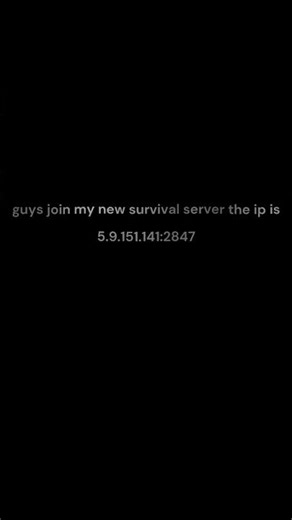 guys join my new java survival server